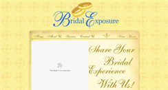 Desktop Screenshot of bridalexposure.com